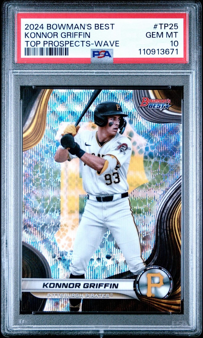 PSA 10 Konnor Griffin 2024 Bowmans Best Wave RC (1 of 2)
