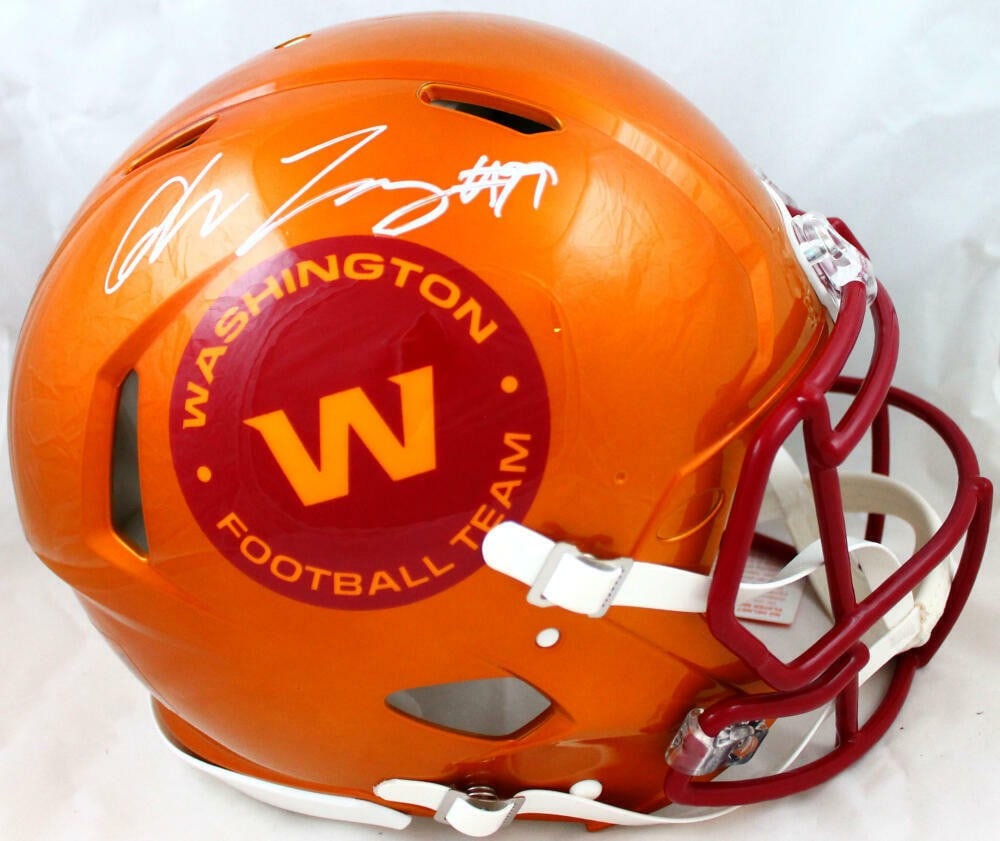 Fanatics Authentic Chase Young Washington Football Team Signed Full Size Helmet (1 of 5)