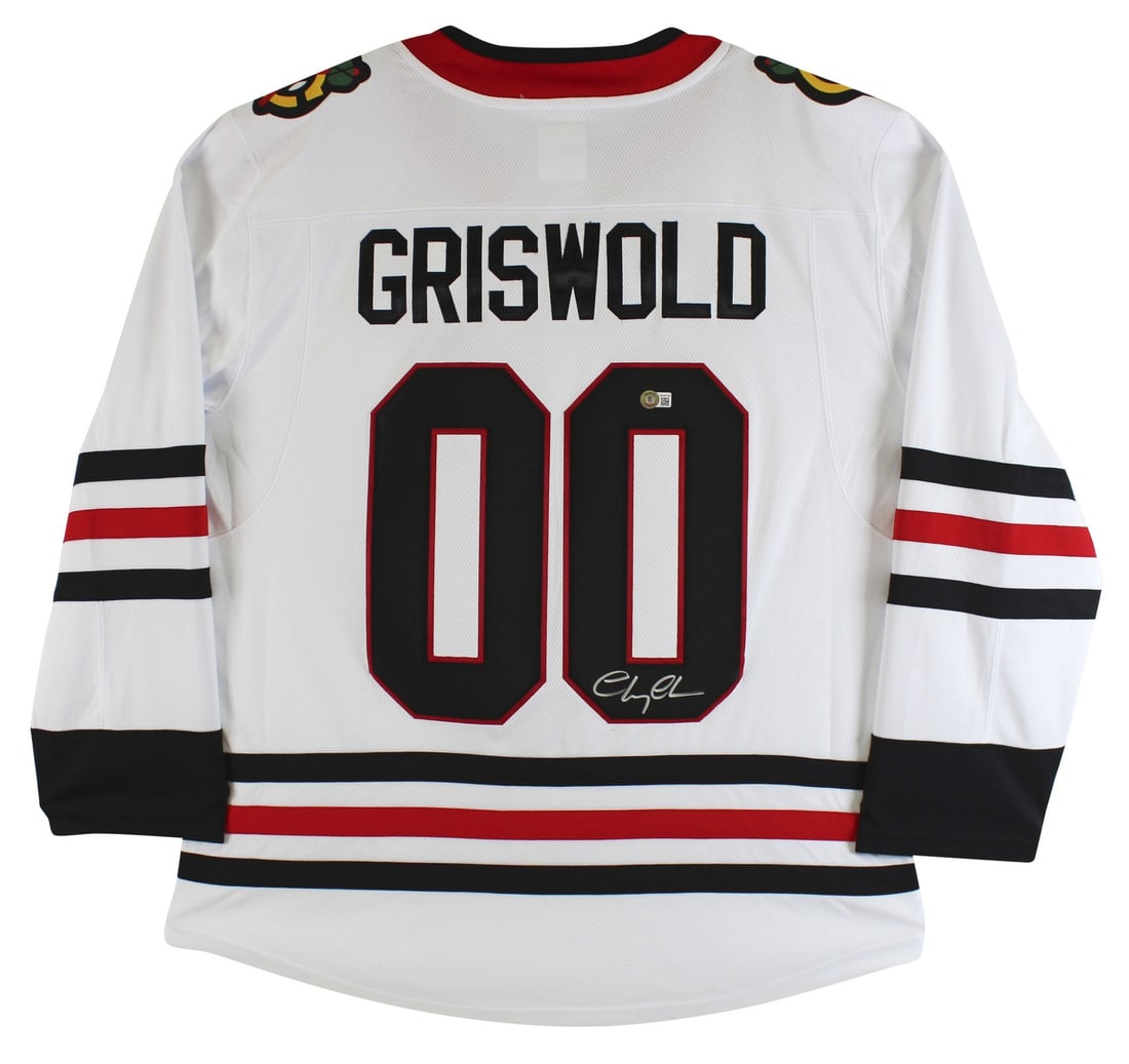 Chevy Chase Autographed National Lampoon Christmas Vacation Fanatics Jersey BAS Witnessed: Chevy Chase Autographed National Lampoon Christmas Vacation Fanatics Jersey BAS Witnessed This is a white Fanatics Breakaway jersey from National Lampoon's Christmas Vacation, personally signed by Che