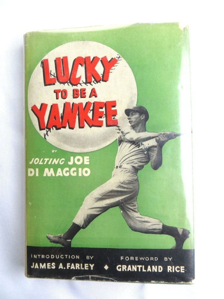 Beckett Authenticated Joe DiMaggio Yankees Hardcover Book Original: Beckett Authenticated Joe DiMaggio Yankees Hardcover Book Original This is a hardcover book signed by Joe DiMaggio, the legendary New York Yankees player. The autograph has been authenticated by Becke