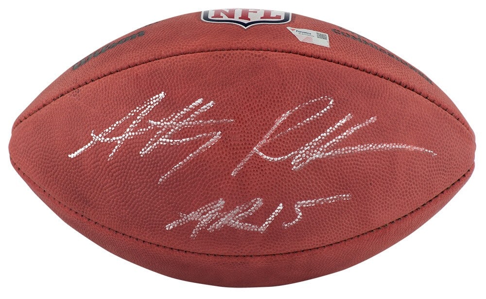 Anthony Richardson Signed Wilson Duke Football AR15 Inscription Fanatics Authenticated: Anthony Richardson Signed Wilson Duke Football AR15 Inscription Fanatics Authenticated Add a piece of NFL history to your collection with this Anthony Richardson Signed Wilson Duke Official Football. 