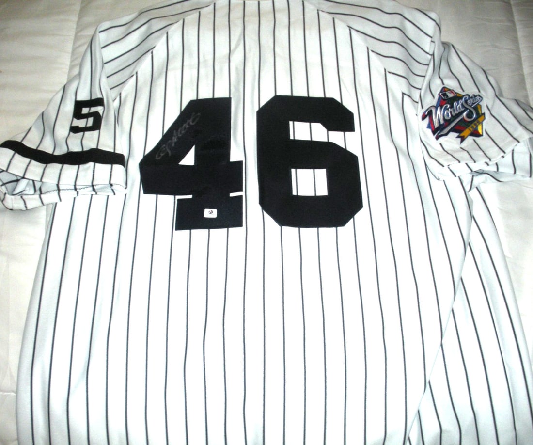 Signed Yankees Russell jersey Andy Pettitte GAI COA (1 of 3)