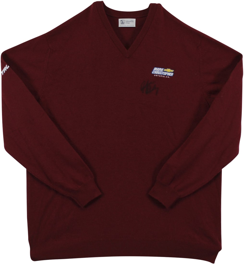 Autographed Match Worn Cashmere Sweater by John Daly with Beckett Authentication (1 of 8)