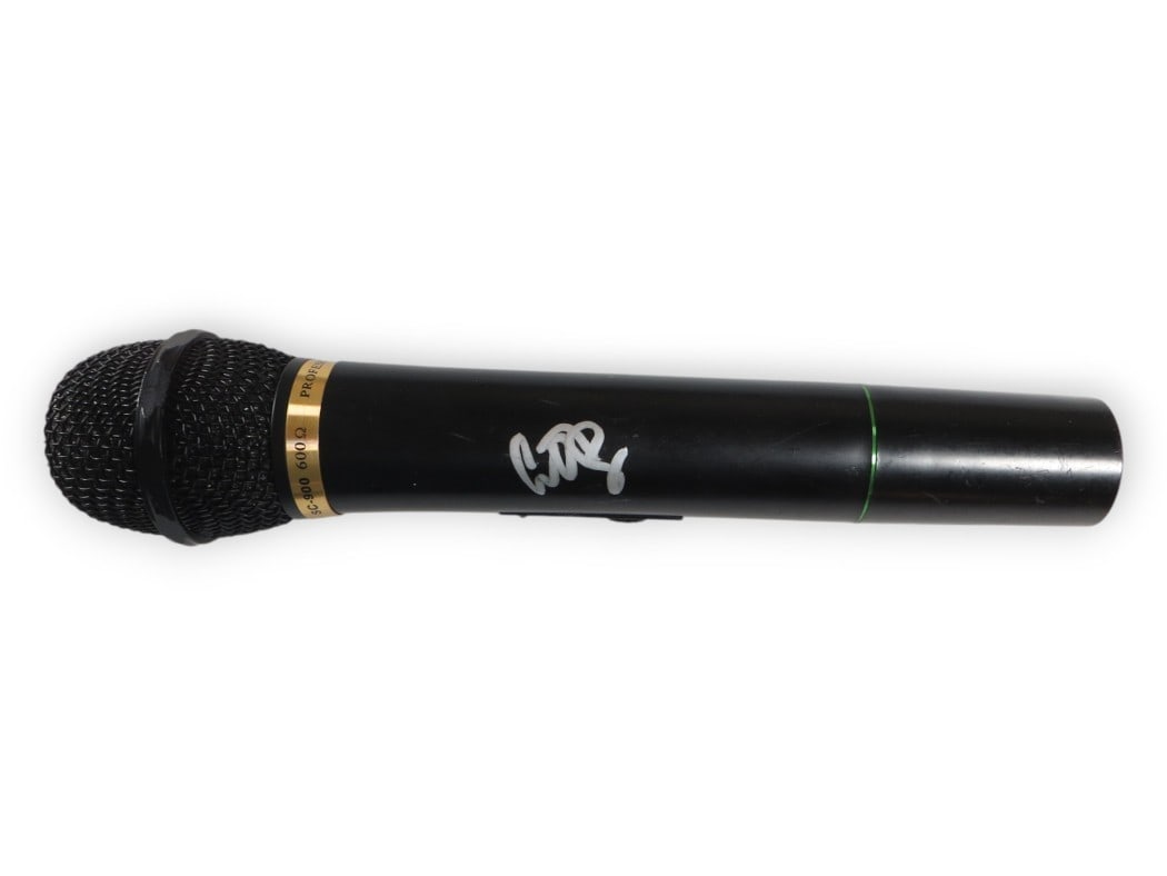 JSA Authenticated Microphone Signed by Conan O'Brien (1 of 3)