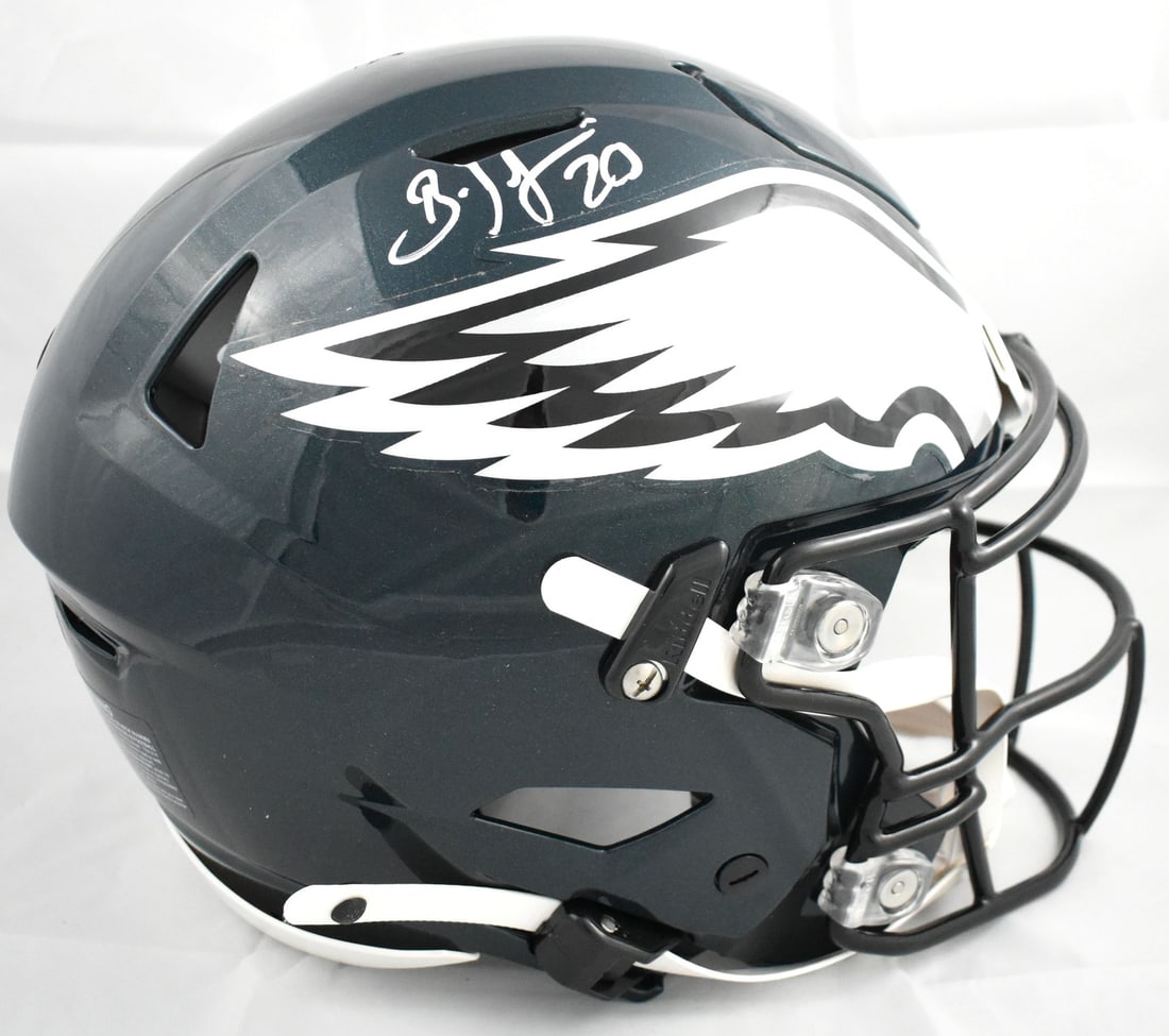 Philadelphia Eagles SpeedFlex Helmet Signed by Brian Dawkins Beckett Holo (1 of 5)