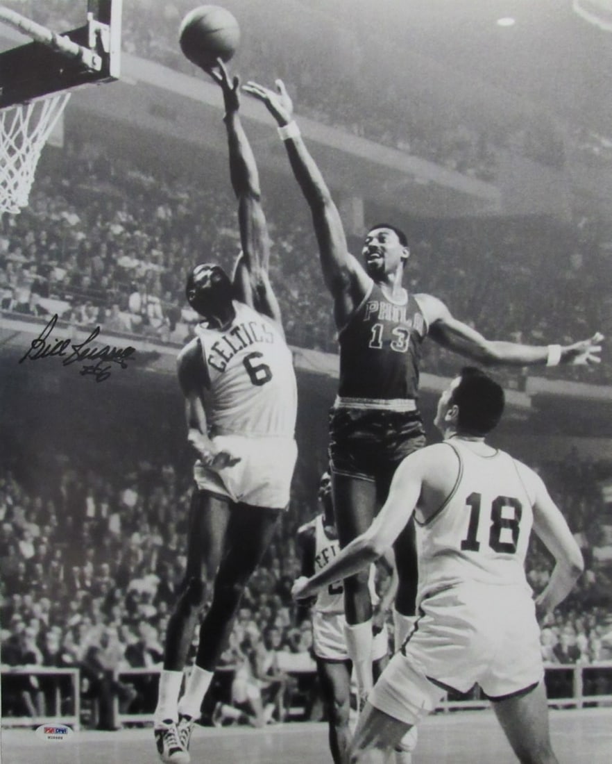 Bill Russell Boston Celtics autographed 16x20 photo PSA DNA (1 of 3)