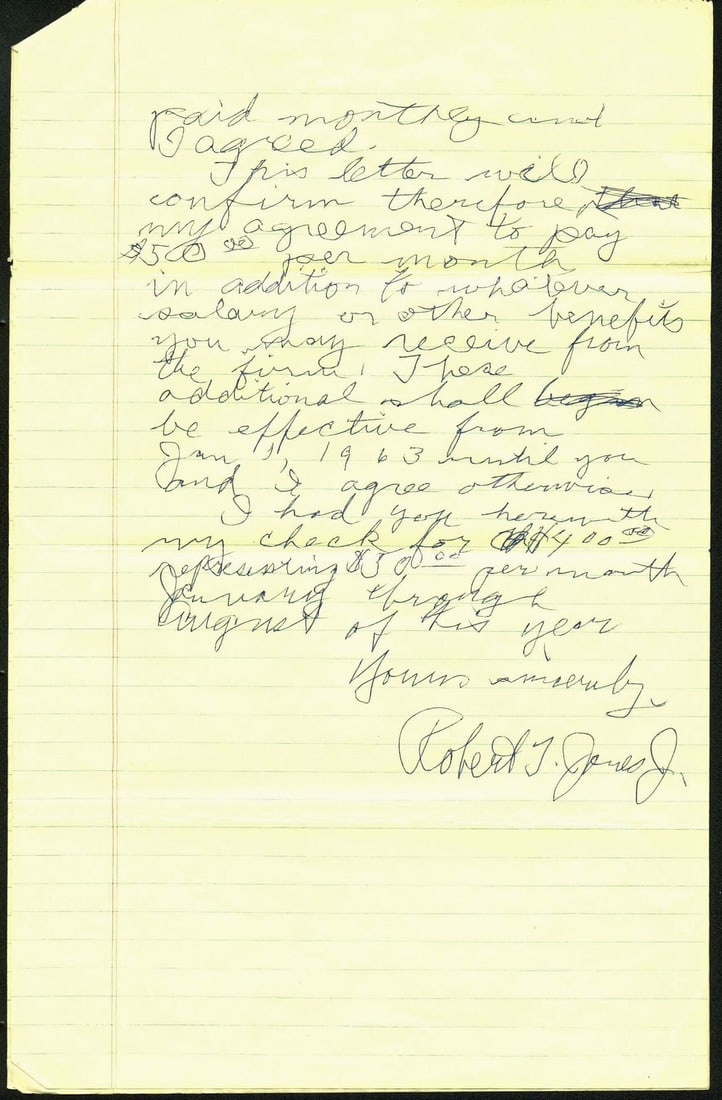 1963 Bobby Jones handwritten letter 3 pages PSA DNA authenticated (1 of 5)
