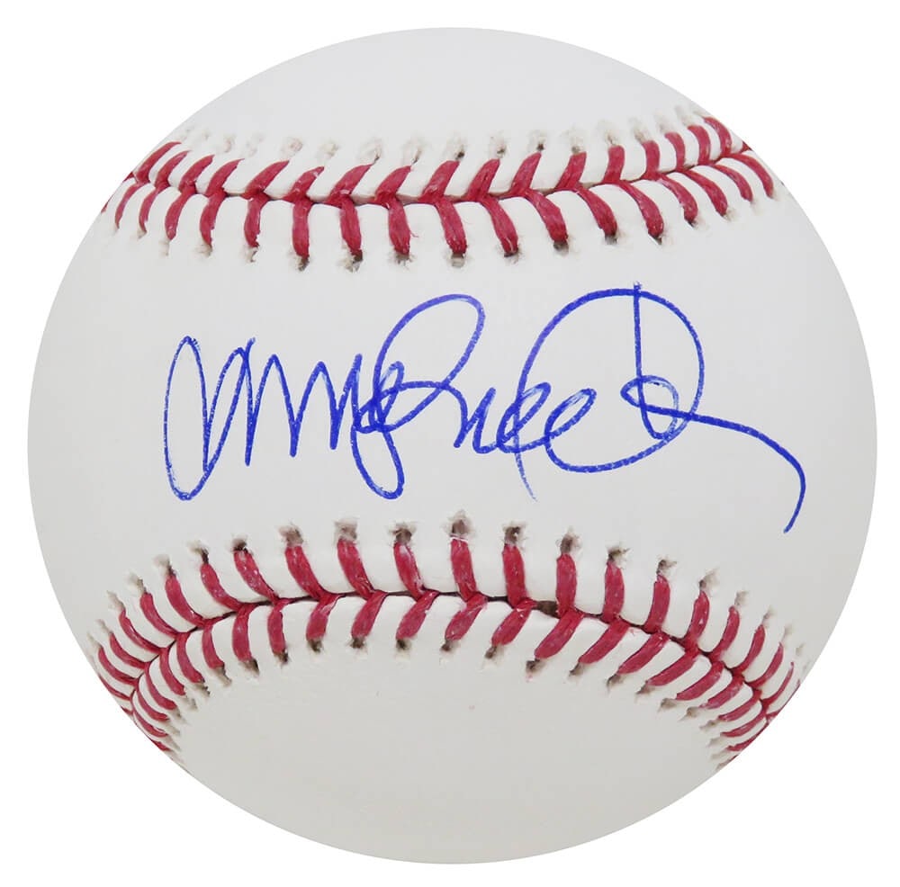 Ryne Sandberg Signed Official MLB Baseball with COA: Ryne Sandberg Signed Official MLB Baseball with COA This official MLB baseball is signed by Ryne Sandberg, a celebrated Hall of Fame player known for his incredible contributions to baseball. The ball