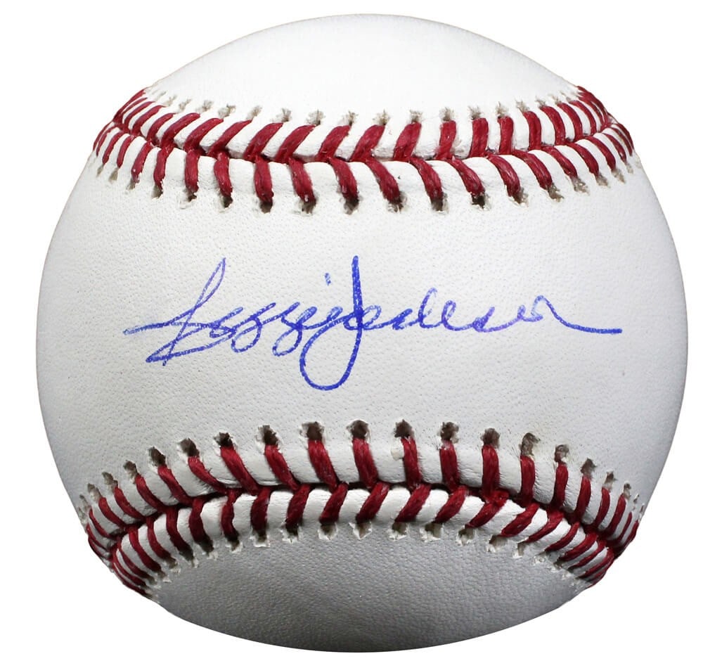 Reggie Jackson Signed Rawlings MLB Baseball with Authentication: Reggie Jackson Signed Rawlings MLB Baseball with Authentication Celebrate baseball history with this authentic Reggie Jackson signed Rawlings Official MLB Baseball. This item is a must-have for any co