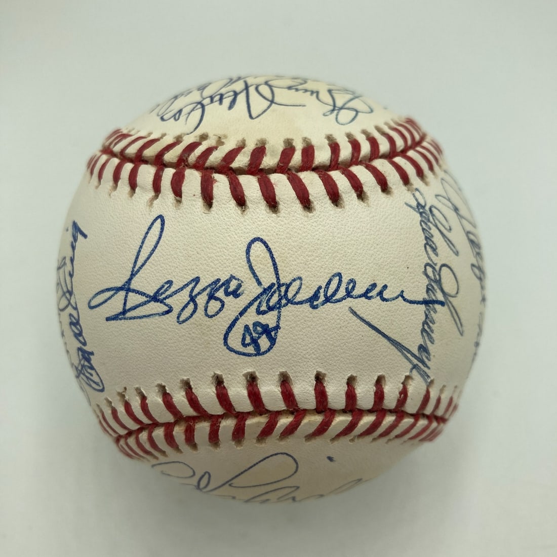 1978 New York Yankees Team Signed Baseball with JSA COA (1 of 11)