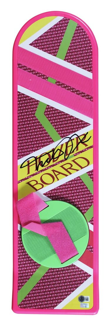 Hoverboard Signed by Michael J. Fox with Beckett Authentication (1 of 4)