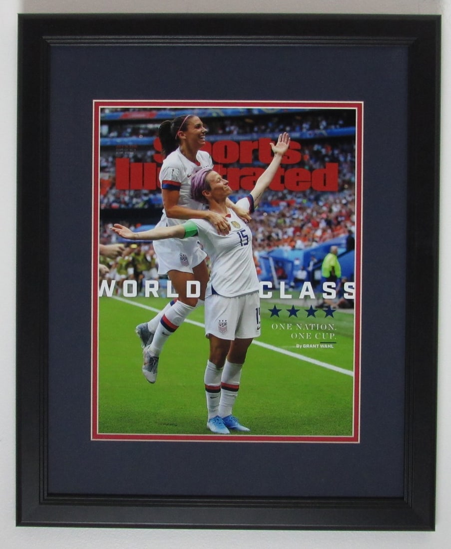 Framed 11x14 Sports Illustrated Cover Alex Morgan Megan Rapinoe (1 of 1)