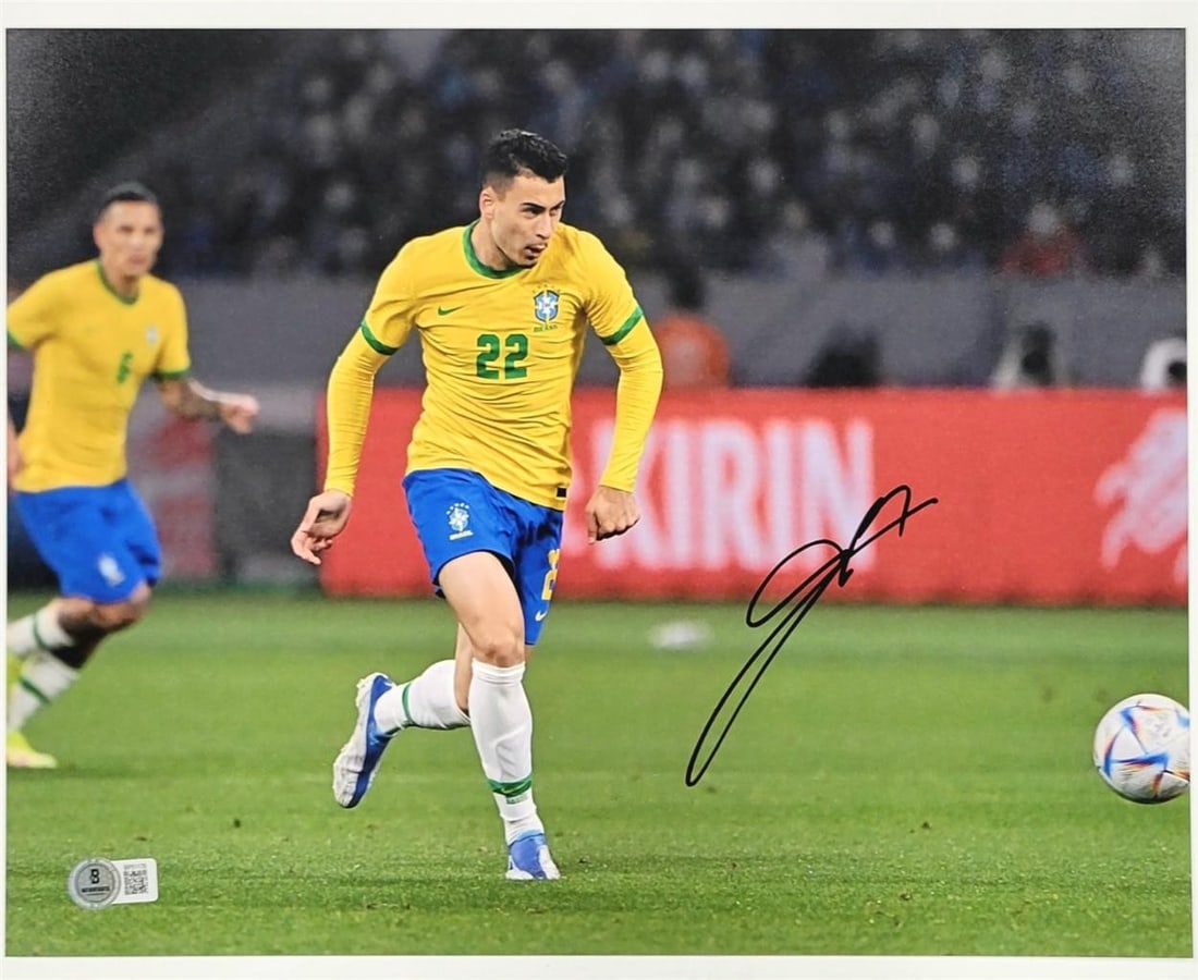 Gabriel Martinelli Signed Brazil Arsenal Photo 11x14 Beckett BAS (1 of 3)