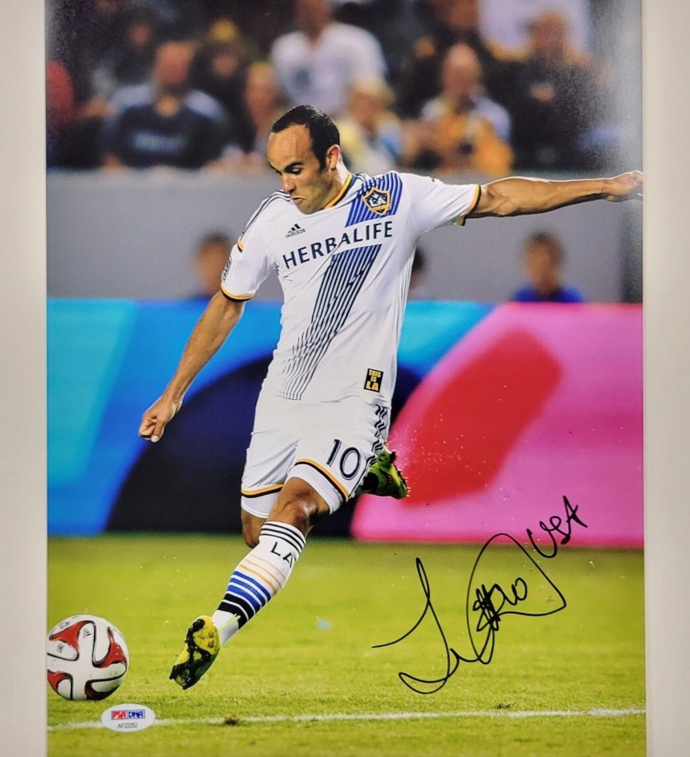 Landon Donovan Signed USA LA Galaxy 11x14 Photo PSA Authenticated (1 of 3)