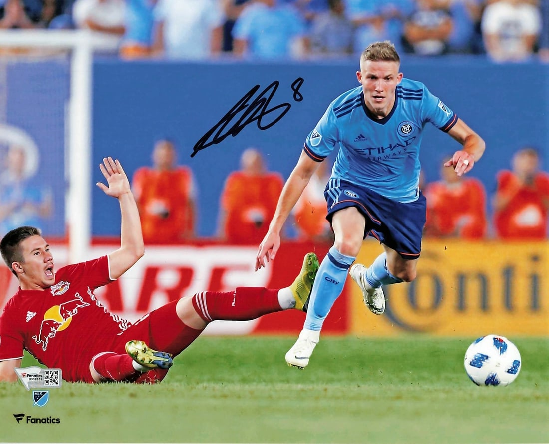 Alex Ring Autographed 8x10 Photo New York City FC Fanatics Certified: Alex Ring Autographed 8x10 Photo New York City FC Fanatics Certified This is an original 8x10 photograph of Alex Ring, a notable player for New York City FC, featuring his authentic signature. The aut