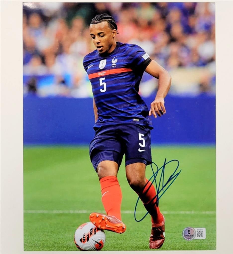 Jules Kounde Signed 8.5x11 France Photo Beckett BAS Autograph (1 of 3)