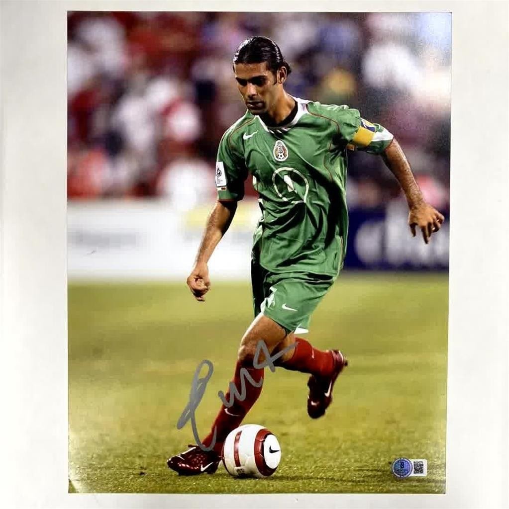 Mexico Soccer 11x14 Photo Signed by Rafael Marquez Beckett Authenticated (1 of 3)