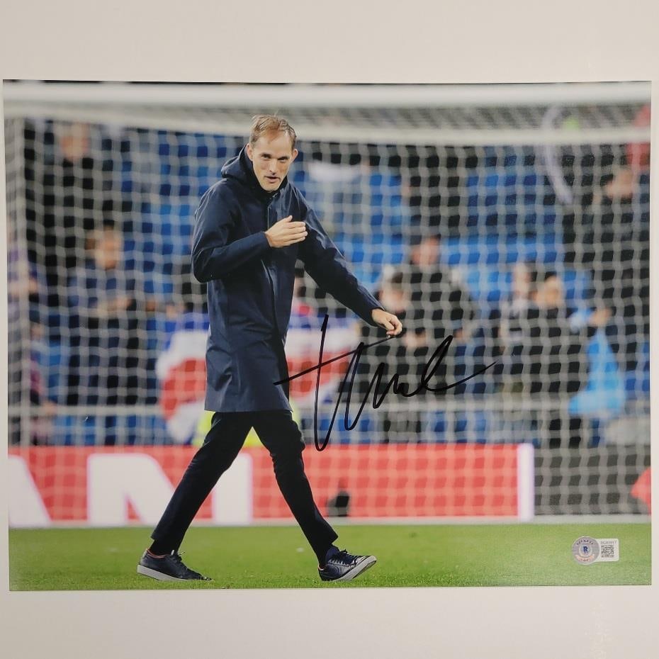 Thomas Tuchel Chelsea FC Signed 11x14 Photo Beckett Authenticated (1 of 3)