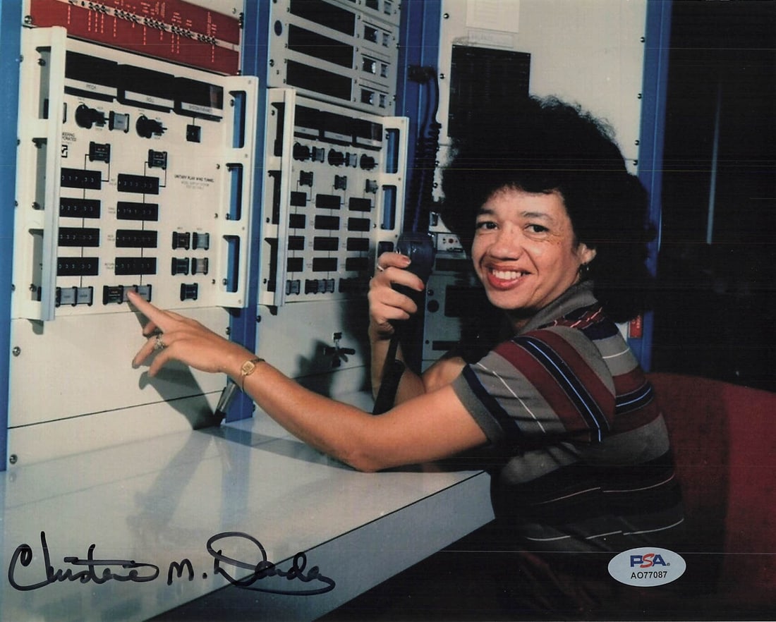 Christine Darden 8x10 Photo Autographed NASA PSA/DNA Certified: Christine Darden 8x10 Photo Autographed NASA PSA/DNA Certified This is a professionally printed 8x10 photograph autographed by Christine Darden, a prominent figure in NASA's history. The signature has