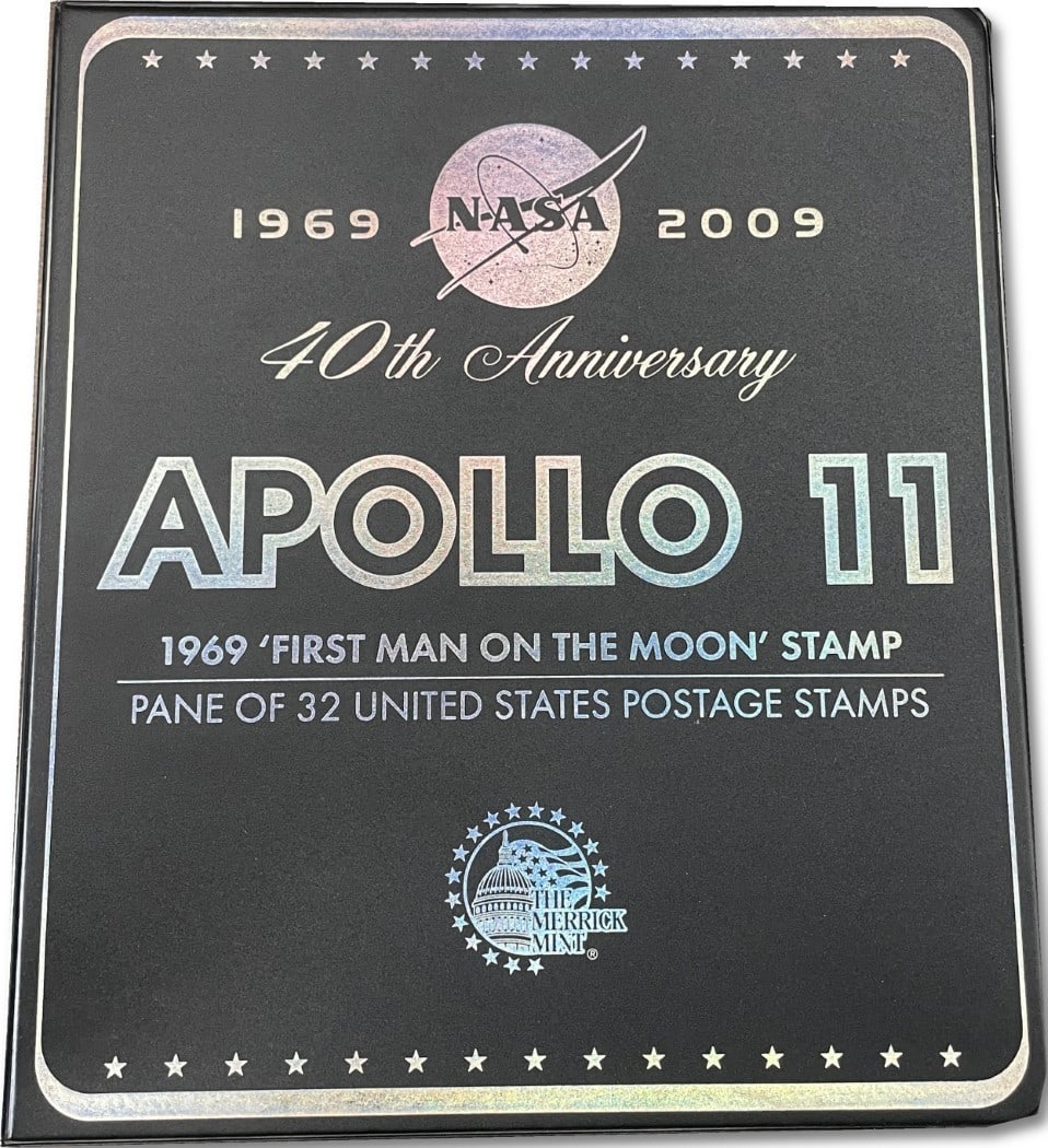 Apollo 11 40th Anniversary United States 32-Stamp Pane Set 2019 (1 of 2)