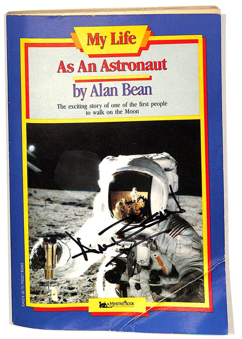 Alan Bean Signed My Life As An Astronaut Book JSA Authenticated (1 of 4)