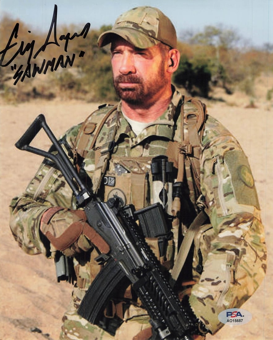 Craig Sawyer Autographed 8x10 Photo PSA/DNA Certified Sniper Memorabilia (1 of 1)