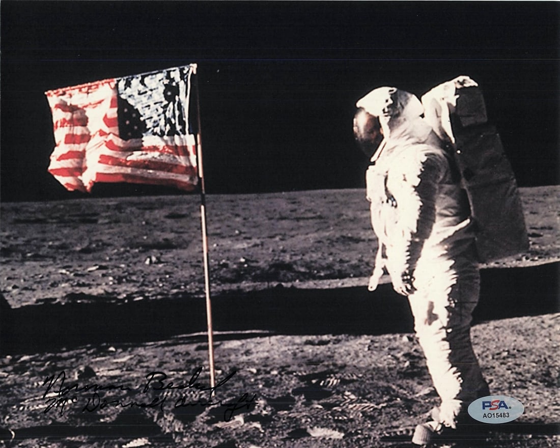 Norman Beckel Autographed 8x10 Photo PSA/DNA Certified Astronaut: Norman Beckel Autographed 8x10 Photo PSA/DNA Certified Astronaut This is an authentic 8x10 photograph signed by astronaut Norman Beckel. The signature has been verified by experts at PSA/DNA, ensuring