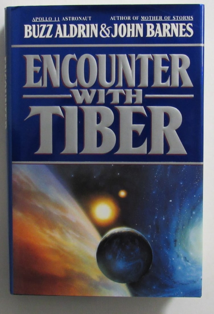 Buzz Aldrin Autographed Encounter With Tiber Book JSA Certified (1 of 3)