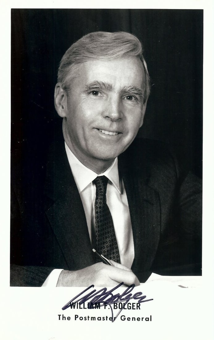 Autographed 5x8 Photograph of William F Bolger with JSA Authentication (1 of 2)