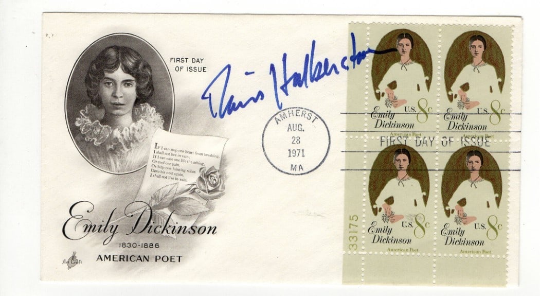 First Day Cover Signed by David Halberstam JSA Authenticated (1 of 3)
