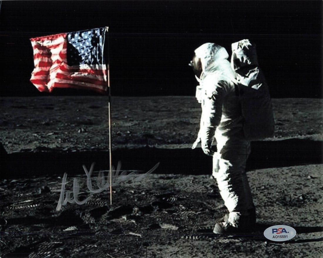 Al Koller Autographed 8x10 Photo PSA/DNA Certified Space Worker (1 of 1)