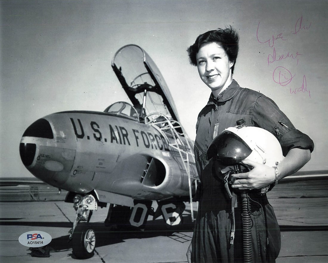 Wally Funk Autographed 8x10 Photo PSA/DNA Certified Aviator (1 of 1)