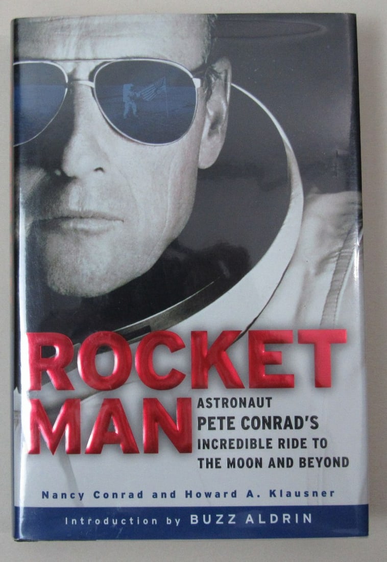 Rocket Man Book Autographed by Apollo 12's Pete Conrad PSA DNA Authenticated: Rocket Man Book Autographed by Apollo 12's Pete Conrad PSA DNA Authenticated This is an original copy of the book "Rocket Man" signed by Apollo 12 astronaut Pete Conrad. The autograph has been authent