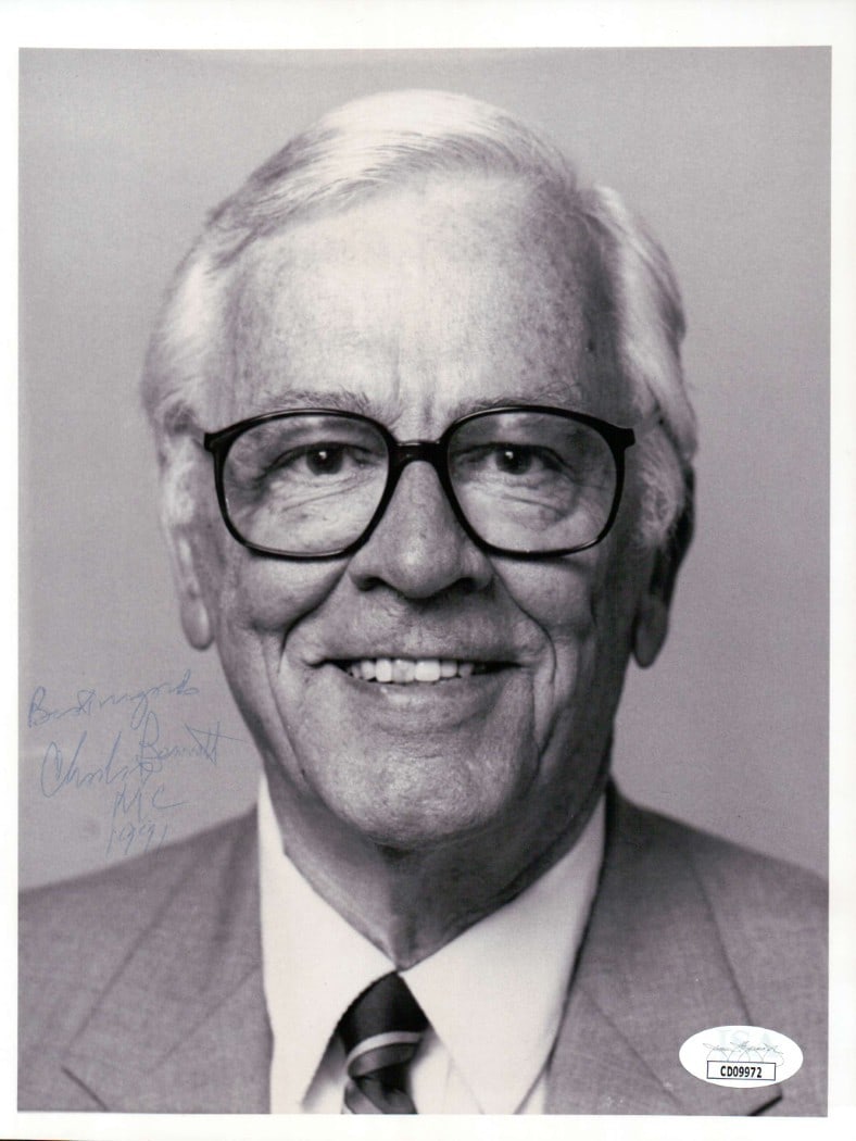 Charles E. Bennett Signed 7x9 Photo Authentic JSA Certified (1 of 2)