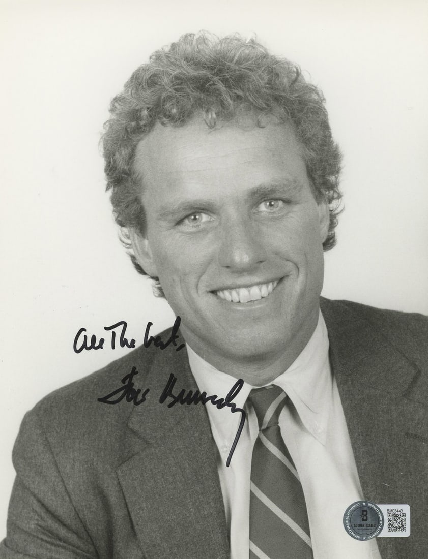 Joseph P. Kennedy II Signed 7x9 Photo All The Best Beckett Authenticated: Joseph P. Kennedy II Signed 7x9 Photo All The Best Beckett Authenticated This original 7x9 photograph features the signature of Joseph P. Kennedy II, accompanied by the inscription "All The Best." The