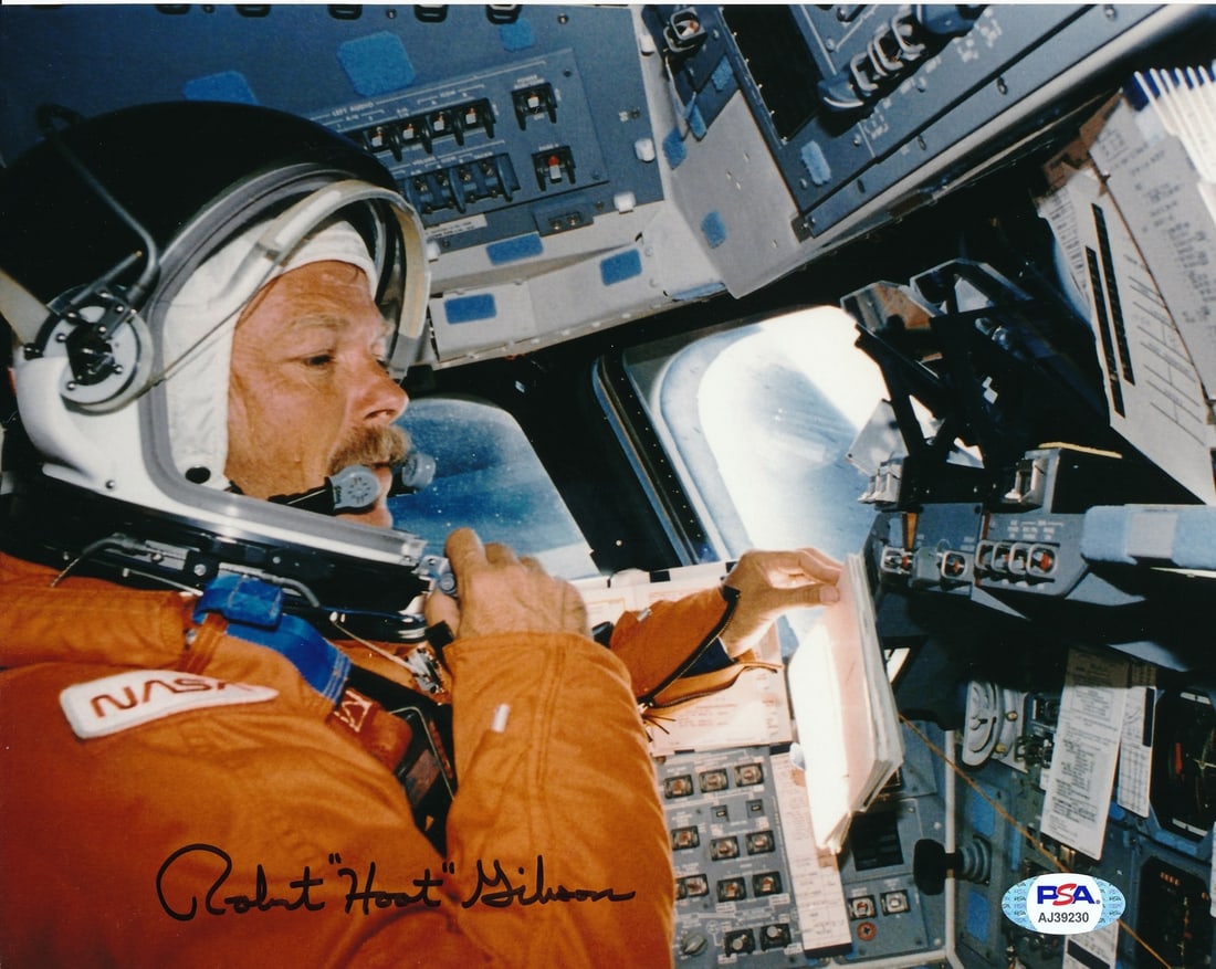 PSA DNA authenticated 8x10 signed Robert Hoot Gibson photo (1 of 2)