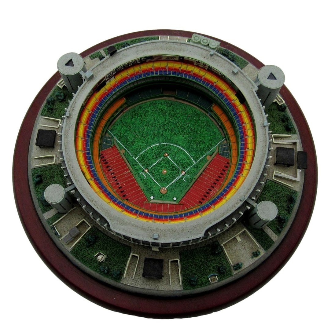 Houston Astrodome Model by Danbury Mint Removable Roof Certificate and Box (1 of 7)