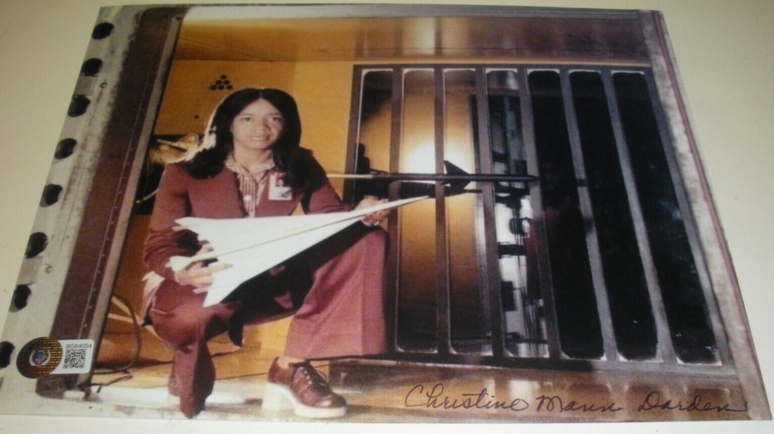 Christine Darden Signed 8x10 NASA Photo with Beckett COA Hidden Figures Engineer (1 of 1)