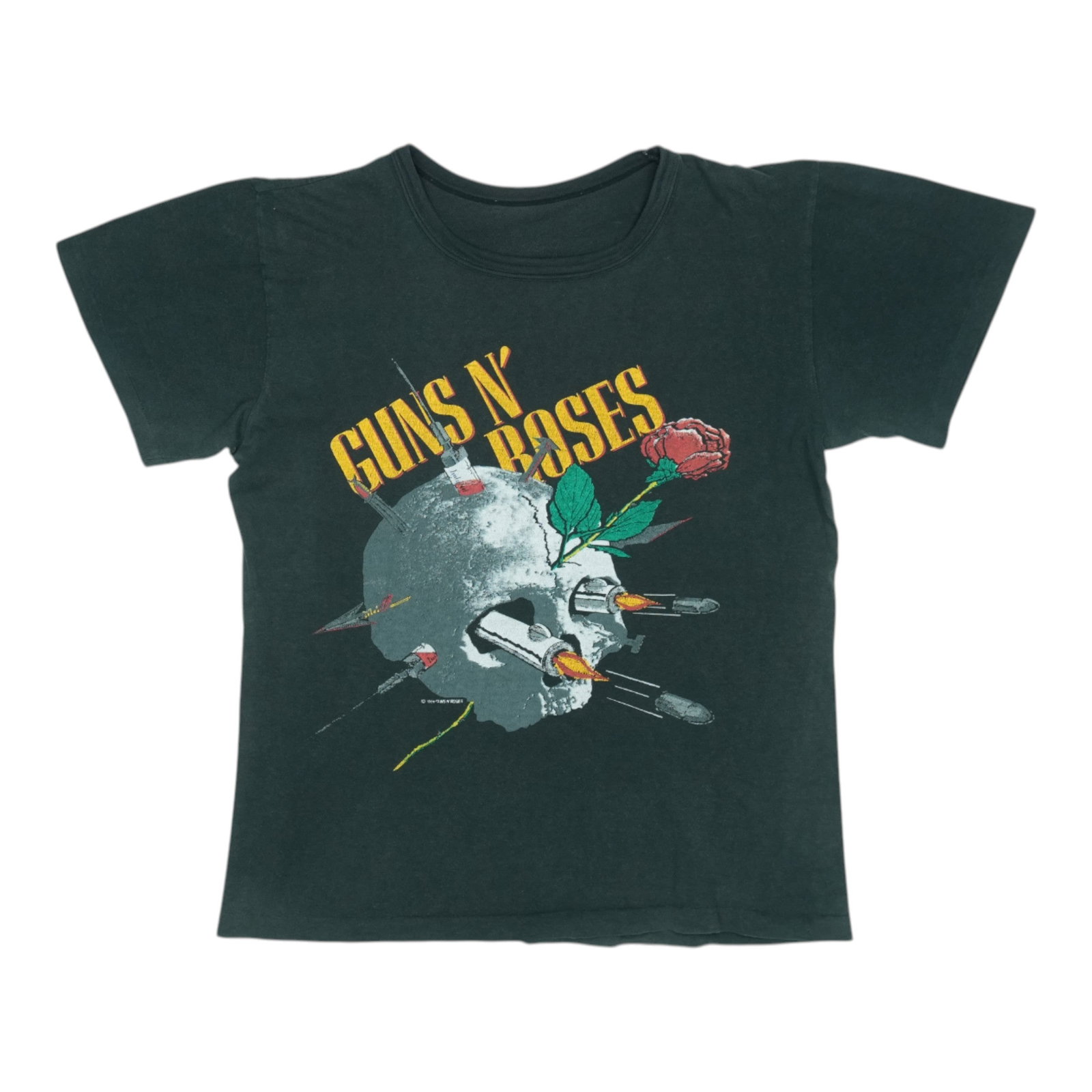 Vintage 1988 Guns N Roses Japan Tour Appetite For Destruction T-Shirt (1 of 5)