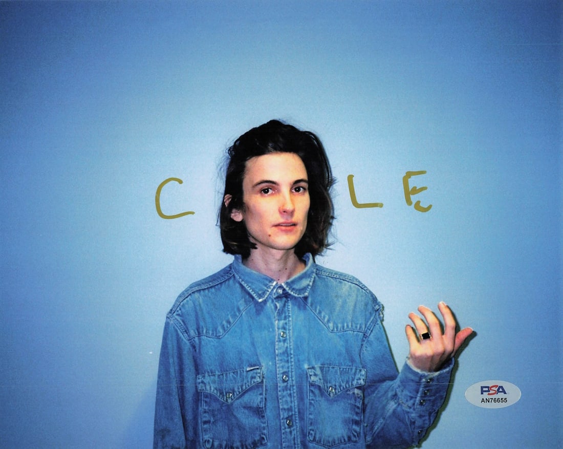 Zachary Cole Smith PSA/DNA Signed 8x10 Photo Original Musician (1 of 1)