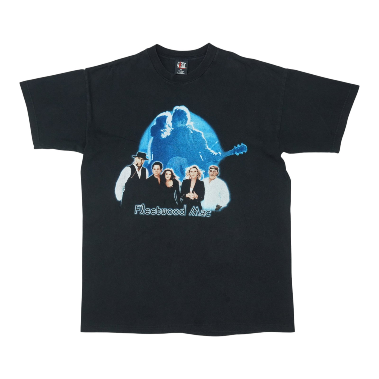 Vintage 1997 Fleetwood Mac Black Cotton Graphic T-Shirt Extra Large (1 of 5)