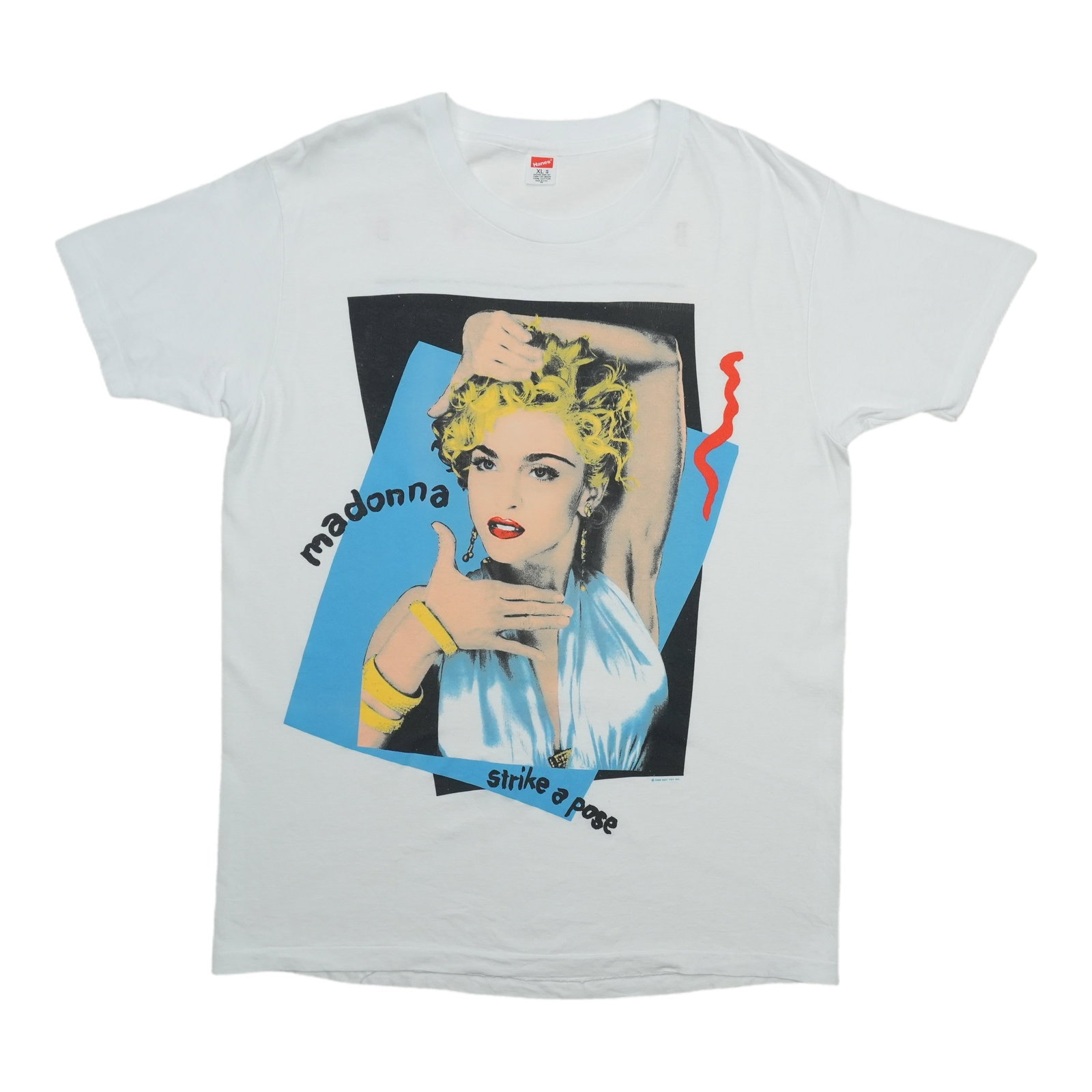 Vintage Madonna Blond Ambition 1990 Tour Cotton Shirt (1 of 5)