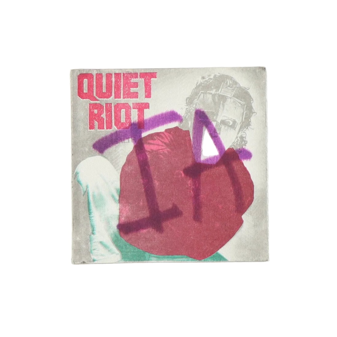 Vintage Quiet Riot 1983 Metal Health Tour Authentic Backstage Pass (1 of 2)