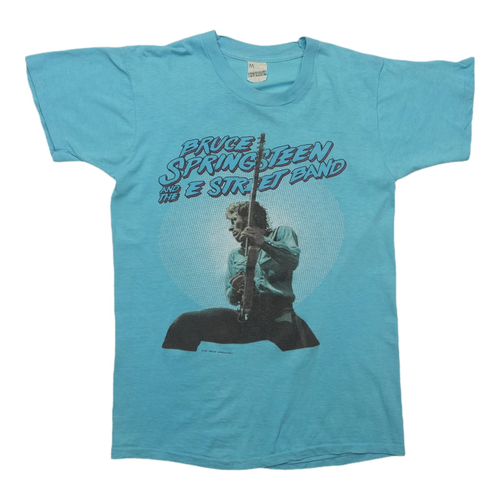 Vintage 1981 Bruce Springsteen Concert Cotton Shirt (1 of 7)