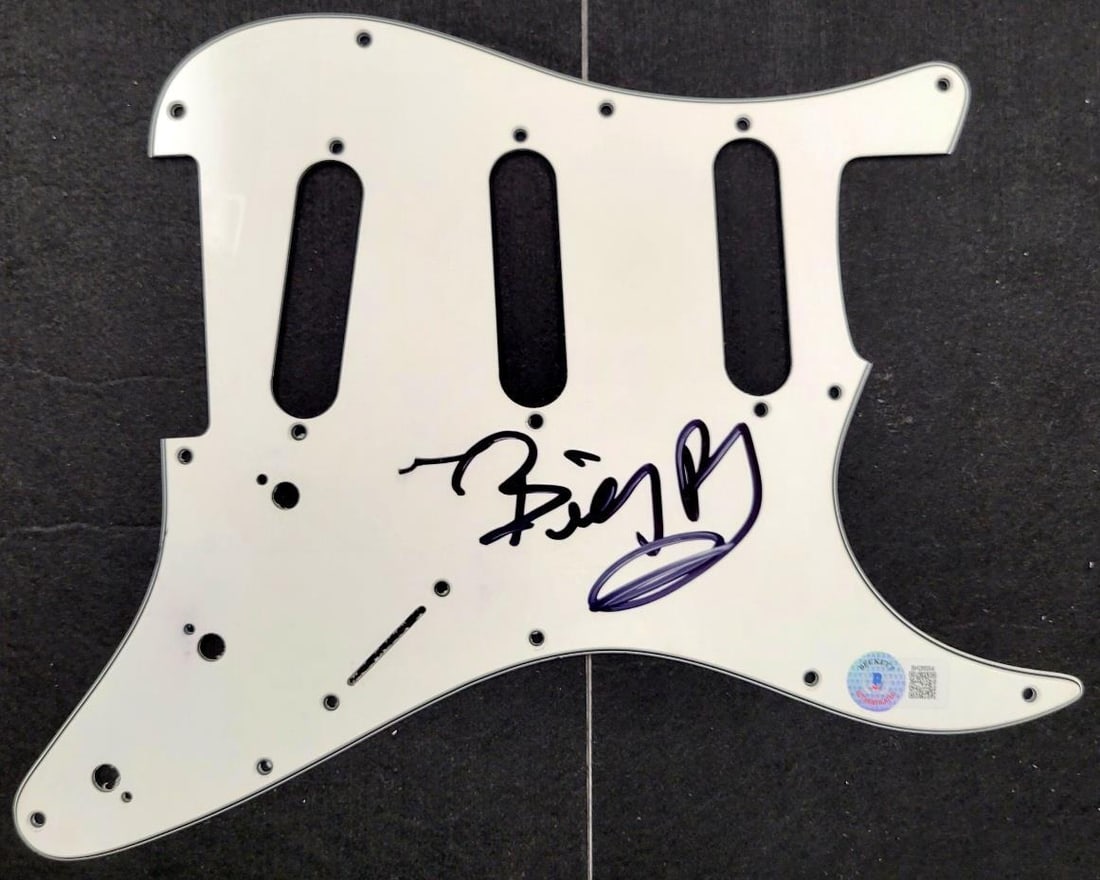 Boxmasters Pickguard Signed by Billy Bob Thornton Beckett Authenticated (1 of 3)