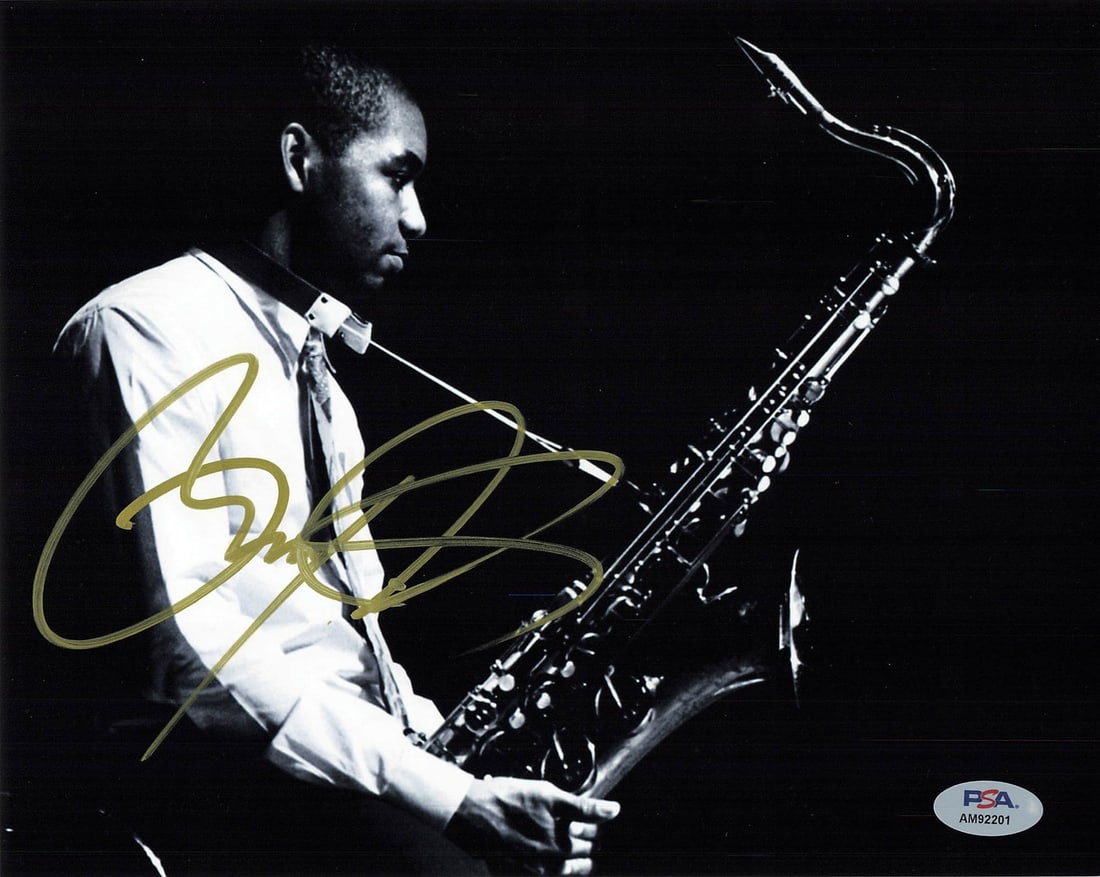 Branford Marsalis PSA/DNA Authenticated Signed 8x10 Photo: Branford Marsalis PSA/DNA Authenticated Signed 8x10 Photo This is a professionally printed 8x10 photograph autographed by renowned musician Branford Marsalis. The signature has been authenticated by P