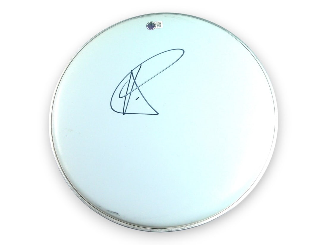 13 Inch Drumhead Hand Signed by Anderson .Paak with Beckett Authentication: 13 Inch Drumhead Hand Signed by Anderson .Paak with Beckett Authentication This is an original 13-inch drumhead autographed by Anderson .Paak, the acclaimed singer and rapper. The autograph has been a