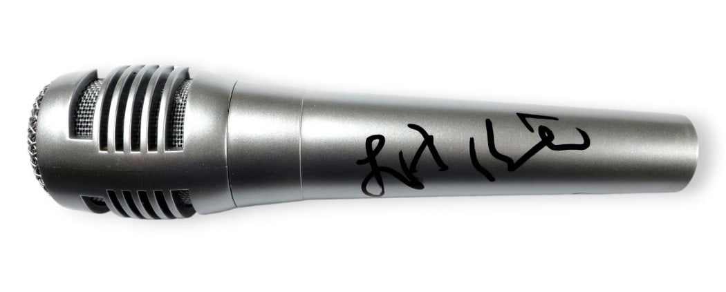Authentic L.A. Reid JSA Authenticated Signed Microphone From End of the Road: Authentic L.A. Reid JSA Authenticated Signed Microphone From End of the Road This is an original microphone autographed by L.A. Reid, noted for producing the hit "End of the Road." The authenticity of