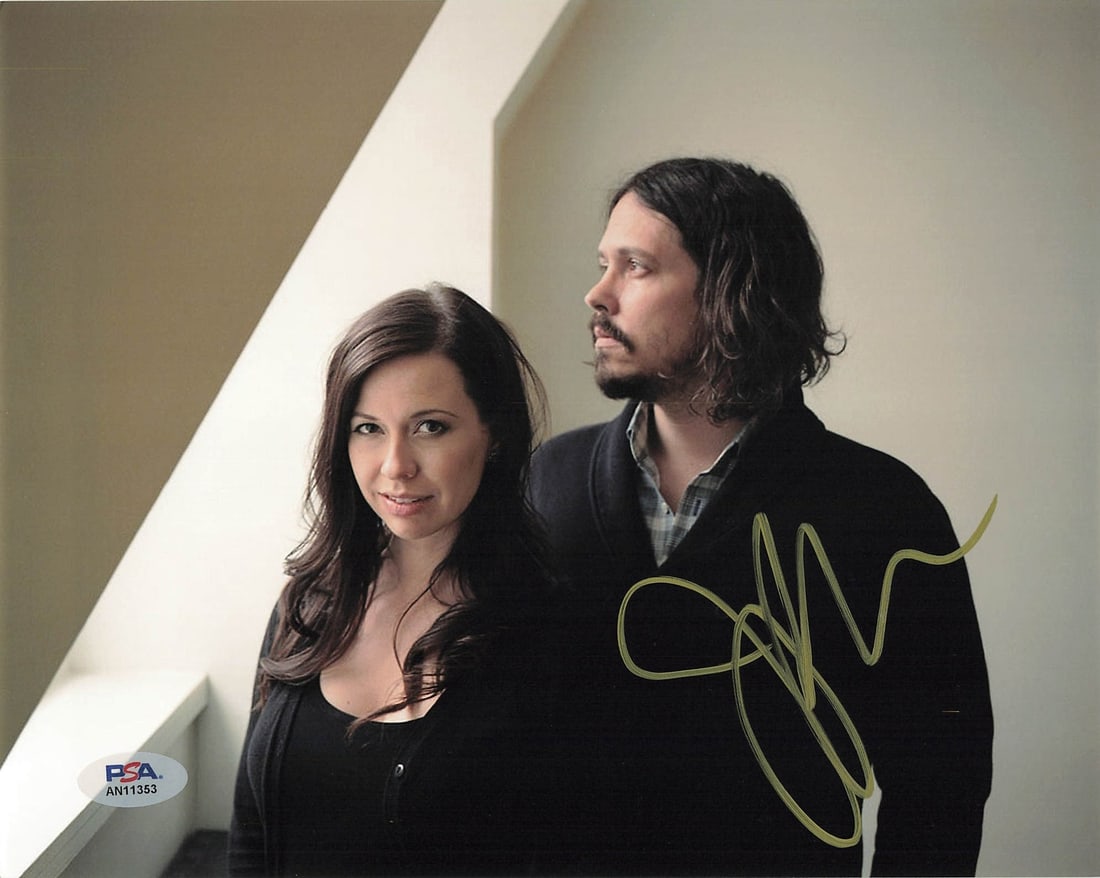 John Paul White Autographed 8x10 Photo PSA/DNA Certified Singer (1 of 1)