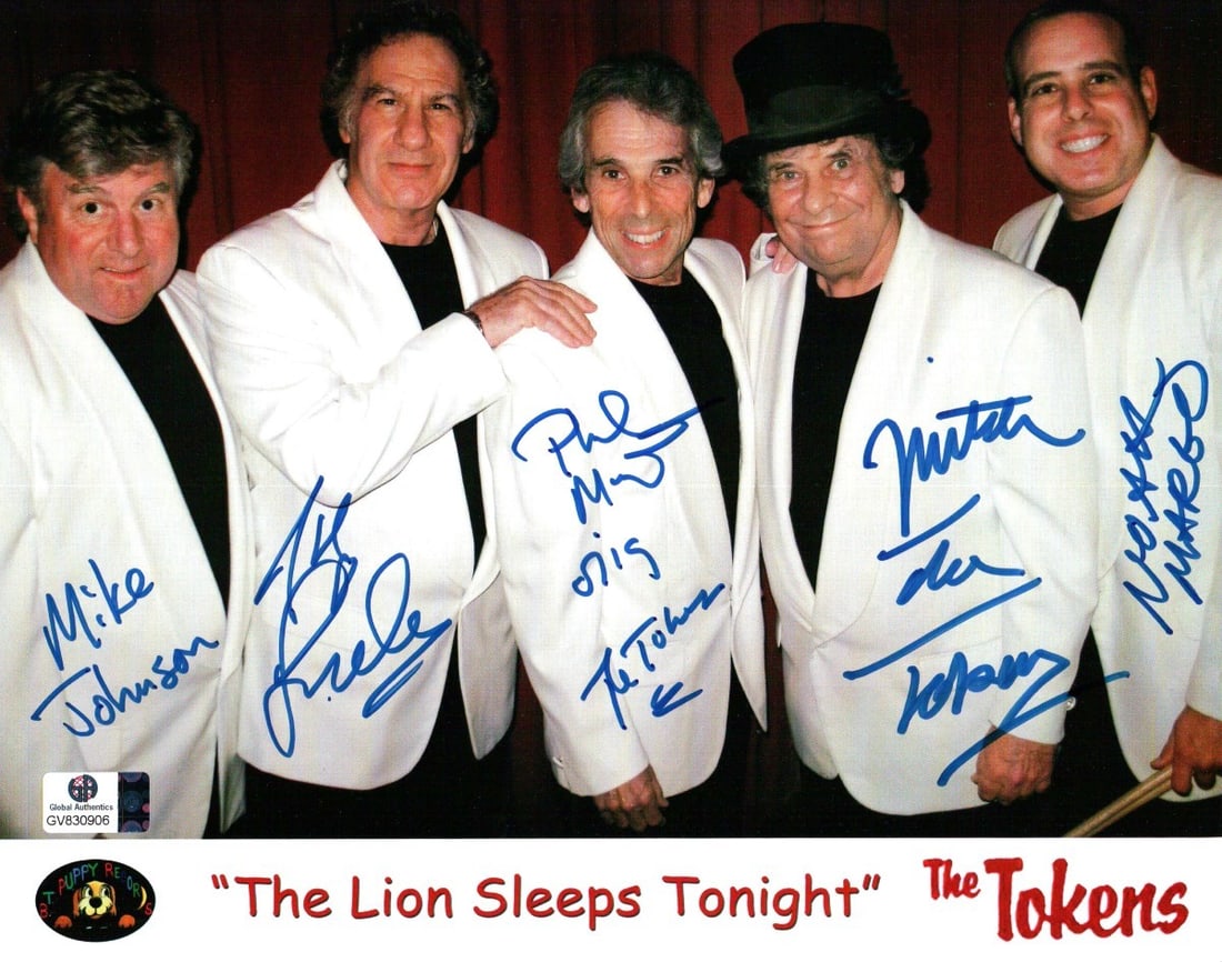 Philip Margo Mitch Margo J Leslie Signed 8x10 Photo Global Authentics (1 of 2)